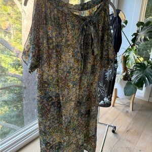 RACHEL Rachel Roy Floral Multicolor Dress